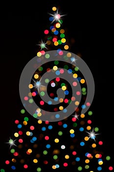 Christmas-tree with lights