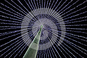 Christmas Tree of lights, 250 feet high, Oklahoma City