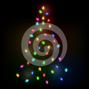 Christmas tree lights