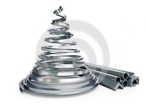 Christmas tree metal