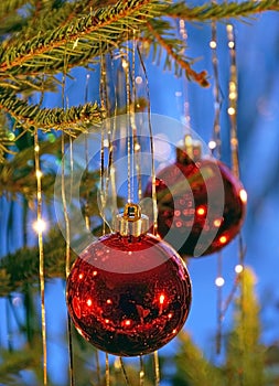 Christmas tree ornaments