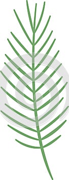 Christmas Tree Pine Branch Minimalist