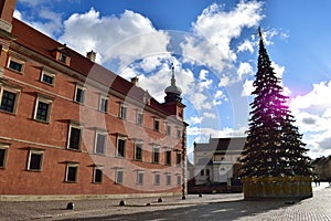 Christmas tree at the royal palace