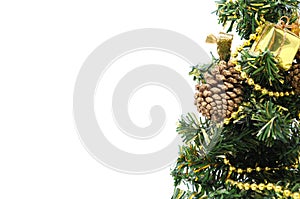 Christmas tree side-ornament