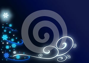 Christmas Tree of Snow