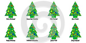 Christmas Tree Tags or Stickers photo