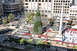 Christmas Tree in Union Square, San Francisco