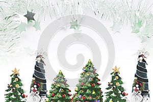 Christmas Trees and Tinsel photo