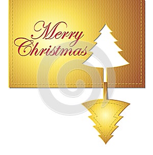 Christmas trendy banner design element