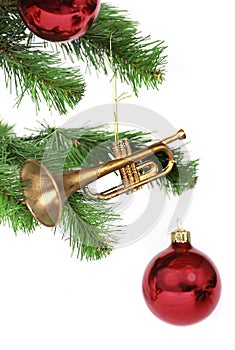 Christmas trumpet