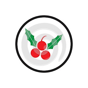 Christmas vector icons illustrations design template - Vector