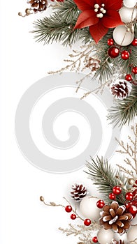 Christmas verical background.