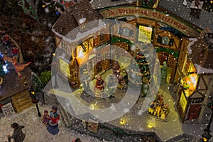 Christmas village miniature