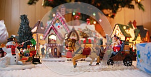 Christmas Village toys