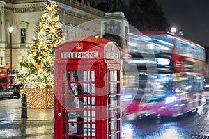 Christmas on Waterloo Place in London