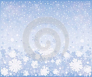 Christmas winter frosty background