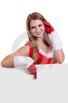 Christmas woman