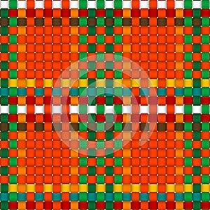 Christmas woven pattern seamless