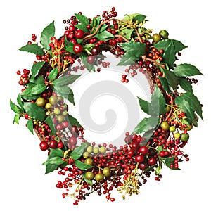 Christmas wreath photo