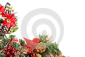 Christmas wreath frame