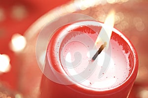 Christmass candle background