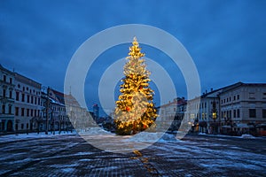 Christmass tree in Banska Bystrica