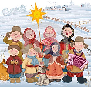 Christmastide in Russia