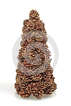 Christmastree from fir apples photo