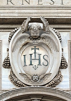 Christogram IHS photo