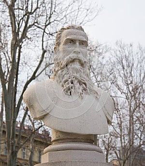 Christoph Frankopan monument in Zagreb photo