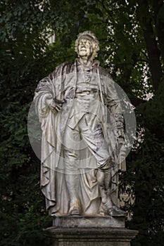 Christoph Willibald Ritter von Gluck statue, Vienna, Austria photo