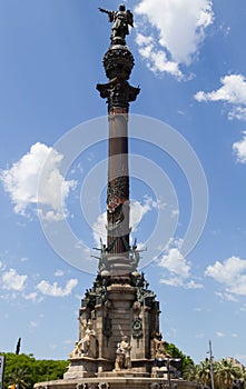 Christopher Columbus in Barcelona