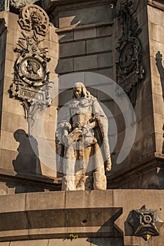 Christopher Columbus Column, Barcelona photo