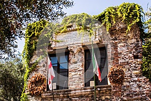 The house of Christopher Columbus, Genoa - Casa di Cristoforo Colombo, Genova, Italy, Europe photo