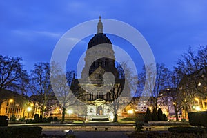 The Christuskirche in Mainz in Germany