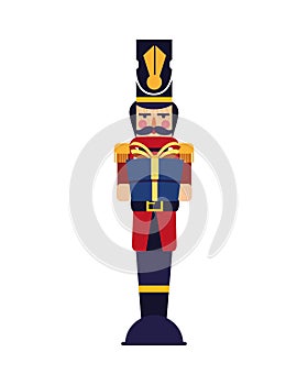 Chritsmas nutcracker with gift box