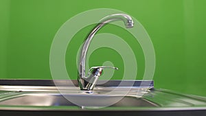 Chromakey faucet tap old bad