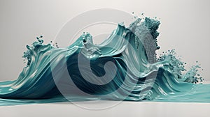 Chromatic abstract symphony, dynamic desktop background