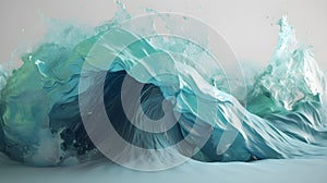 Chromatic abstract symphony, dynamic desktop background