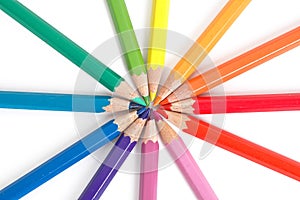 Chromatic colouring pencil ring photo