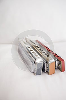 Chromatic and diatonic harmonicas