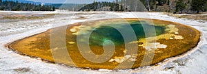 Chromatic pool, Yellowstone National Park