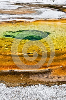 Chromatic pool, Yellowstone National Park