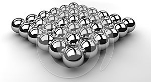 Chrome ball array