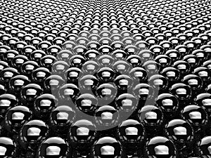 Chrome Balls Background