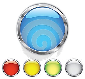 Chrome button