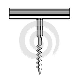 Chrome corkscrew