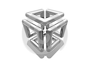 Chrome Cube