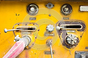 Chrome dials and valves