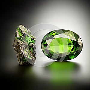 Chrome Diopside: A vibrant, forest-green gemstone that echoes the lushness of nature